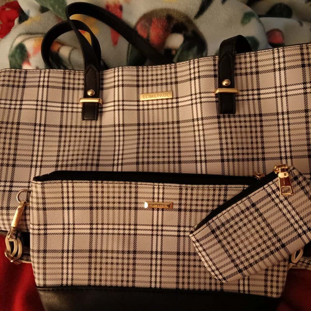 Elim & Paul purse/ bag 3 piece